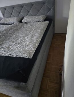 Boxspringbett in grau - Braunschweig Zentrum