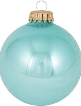 Krebs Glas Lauscha Weihnachtsbaumkugel CBK20011, Weihnachtsdeko, Christbaumschmuck, Christbaumkugeln Glas (8 St)