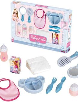 Klein Puppen Accessoires-Set Baby Coralie, Ess- und Pflegeset