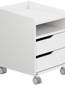 PAIDI Container Diego Rollcontainer mit zwei Schubladen und Ablage als Sitzfläche geeignet