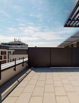 Lichtdurchflutete und großzügig geschnittene 3-Zimmer-Wohnung mit großer Dachterrasse! - Darmstadt