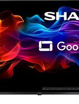 Sharp 4T-C55HP_ QLED-Fernseher (139 cm/55 Zoll, 4K Ultra HD, Google TV, Smart-TV)
