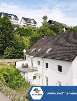 VR Immo: Doppelhaushälfte in Wettringhof- saniert & großzügig geschnitten! - Lüdenscheid