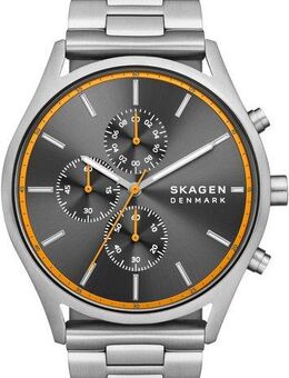 SKAGEN Chronograph HOLST CHRONOGRAPH SKW6926, Quarzuhr, Armbanduhr, Herrenuhr, Stoppfunktion, Edelstahlarmband