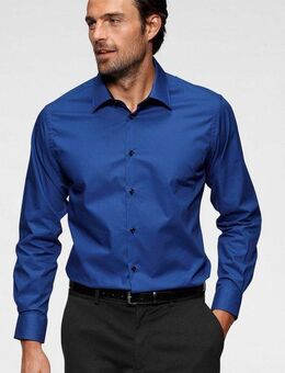 Bruno Banani Langarmhemd Kontrastbesatz