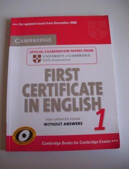 First Certificate in English - Saarbrücken Zentrum