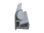 DIWARO Türdichtung SZ163 für Stahlzargen | Dichtung 5 lfm | Farben: weiß und grau | senkrechte Nut | Fachhandelsware, hergestellt in Deutschland - Moers
