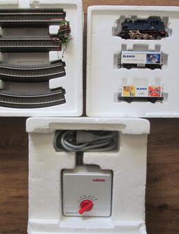Märklin H0 Sonderpackung Blanco mit BR 81 in blau + 2 Werbewagen - Bad Neuenahr-Ahrweiler