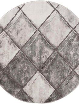 Carpet City Teppich Noa 9313, rund, Höhe: 11 mm, Kurzflor, Modern, Weicher For, Pflegeleicht