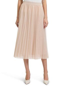 Betty&Co Midirock Betty & Co Damen Midirock mit Plissee Plissee