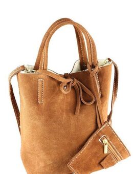 COLLEZIONE ALESSANDRO Umhängetasche Mini Bag, aus weichem Wildleder