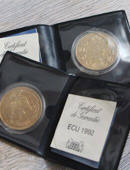 ~ ECU Münze 1992 ~ Europa Tage Berlin ~ - Sankt Augustin