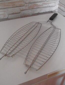 Grillrost ( doppel ) für Fisch - Unna