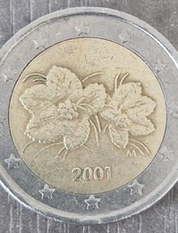 2 € Finnland 2001, Moltebeere, sehr selten, Umlaufmünze - Stuttgart