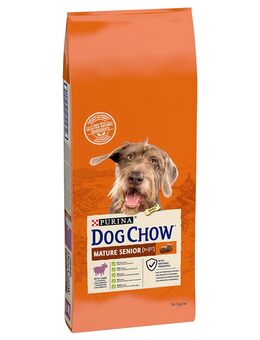 Dog Chow Senior Lamm - Sparpaket: 2 x 14 kg