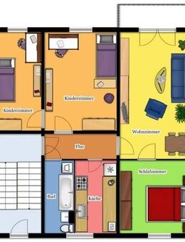 Schöne 4-Zimmer-Wohnung am Stadtrand - Großenhain