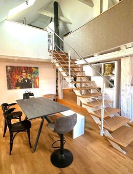 Außergewöhnliche Stadtresidenz im Loftcharakter und Loggia mitten in der Altstadt! - Ravensburg