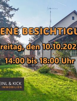 Offene Besichtigung am Freitag, den 10.10. von 14:00 bis 18:00 Uhr! | Haus für ein bis zwei Familien in Lintach - Freudenberg (Bayern)