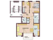 3 Zimmer Wohnung mit Balkon in TOP Lage - Freiburg (Breisgau)