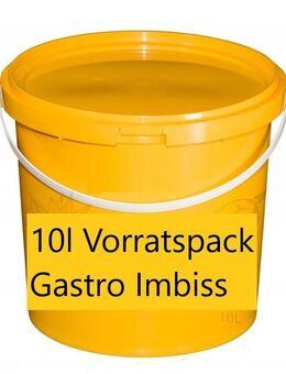 Raffiniertes Sonnenblumenöl Frittieröl Frittierfett 10L Vegetarisch Imbiss Restaurant Foodtruck Bistro - Wuppertal