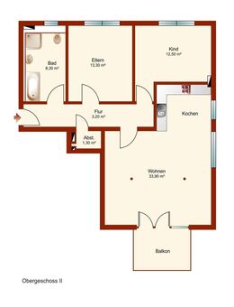 In Gengenbach lässt sich gut wohnen - hochwertige 3-Zi-Wohnung zu vermieten ! - Gengenbach