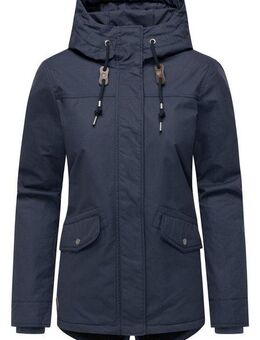 Ragwear Winterjacke Parkker Warm YOUMODO Winter Parka mit kuscheligem Teddy-Innenfutter