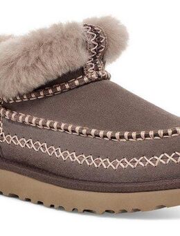UGG CLASSIC ULTRA MINI ALPINE Schlupfboots, Hausschuh, Mule, Winterboots mit gepolstertem Fußbett