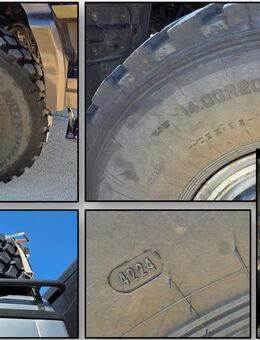 biete gebrauchte 14.00R20 LKW Offroad Reifen Marke 'MRF' für Selbstabholer (Süddeutschland) - Schopfheim