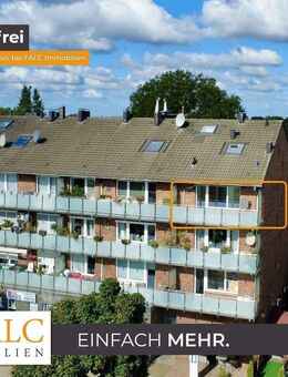 Zentrales 1-Zimmer-Apartment mit großem Balkon - ideal für Singles & Kapitalanleger - Mülheim (Ruhr)