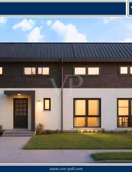 Moderne Doppelhaushälfte in Massivbauweise - Effizienzhaus 55 in Vachdorf - Projektiert, Provisionsfrei für Käufer - Vachdorf