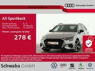 Audi A3, Sportback advanced 35TFSI Optik Pkt 8fach, Jahr 2023 - Gersthofen