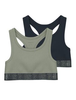 Name It Unterhemd NKFSHORT TOP 2P NOOS (Packung, 2-St)
