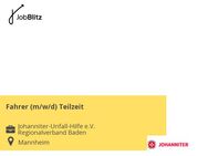 Fahrer (m/w/d) Teilzeit - Mannheim