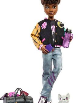MonsterHigh™ Anziehpuppe Clawd Wolf, mit Gargoyle-Bulldogge