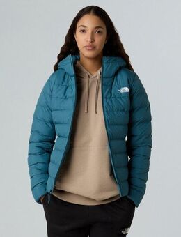 The North Face Funktionsjacke W ACONCAGUA 3 HOODIE (1-St) Daunenfüllung, Kapuze, isolierend