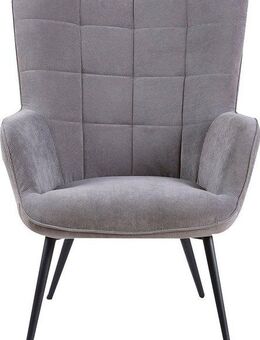 byLIVING Sessel Uta (1-St), wahlweise mit oder ohne Hocker, in Cord, Samt oder Webstoff