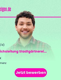 Bereichsleitung Stadtgärtnerei (m/w/d) in Vollzeit - Kamenz
