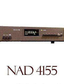 NAD-HIFI-TUNER-4155 Mono / Stereo / FM / MW Regler Output Level schöner Kräftiger Klang Serie NR: 307969 - Dübendorf