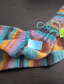 Wollsocken selbstgestrickt Größe 40 / 41 - Rastatt