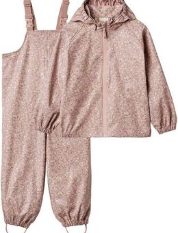 WHEAT Regenjacke Rainwear Charlie (Set, 2-St) mit passender Latzhose, wasserdicht mit verschweißten Nähten