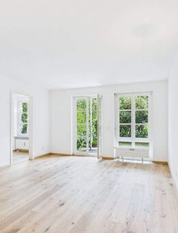 Erstbezug nach Sanierung - helle und sonnige zwei Zimmer Terrassenwohnung im Schloss Egmating - Egmating