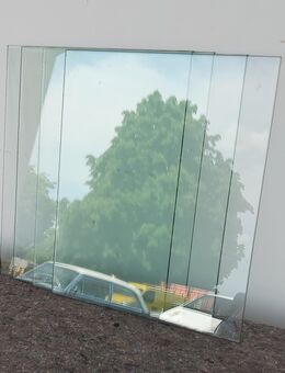 Glasböden 45 x 40 cm, 6 mm stark, neu, 4-Stück komplett - Simbach (Inn) Zentrum