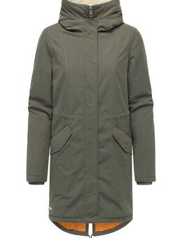 Ragwear Kurzmantel Coogle YOUMODO Kurzer Damen Wintermantel mit Rucksack-Trägern