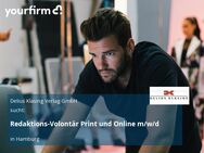 Redaktions-Volontär Print und Online m/w/d - Hamburg