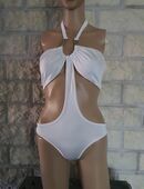 Neckholder Monokini weis Gr. S in 34314