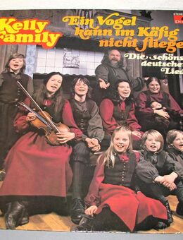 Schallplatte LP - Kelly Family – Ein Vogel Kann Im Käfig Nicht Fliegen - Polydor 2372 017 - Kamen
