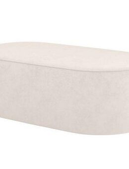 OTTO home Polsterhocker EIVIND Sitzhocker, Maße: B/T/H: 142/70/48 cm, auch in Bouclé und Feincord, mit Wellenunterfederung