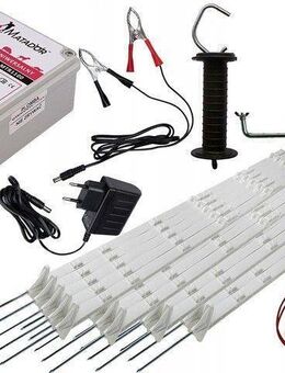 Komplett Set Weidezaun Kordel Seil Elektrozaun 250m Set 2 - Wuppertal