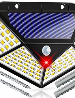 10x Solarlampe mit Bewegungssensor komplett XXXL Set - Wuppertal