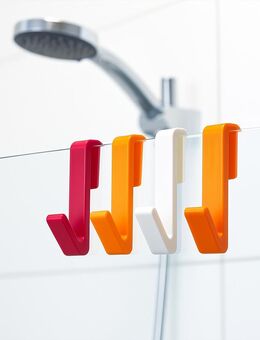 Duschhaken – 3D-gedrucktes 4er Set in Wunschfarben - Durlangen